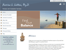 Tablet Screenshot of drlokken.com